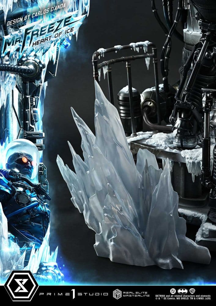 DC Comics Real Elite Masterline Series Statue 1/3 Batman (Comics) Mr. Freeze Heart of Ice (Design by Carlos D'Anda) Deluxe Bonus Version 82 cm - Preorder - ETA: 25.07.2028