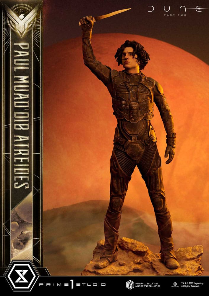 Dune: Part Two Real Elite Masterline Series Statue 1/3 Paul Atreides Ultimate Bonus Version 90 cm                 - Versand: 7 Tage nach Bestellung