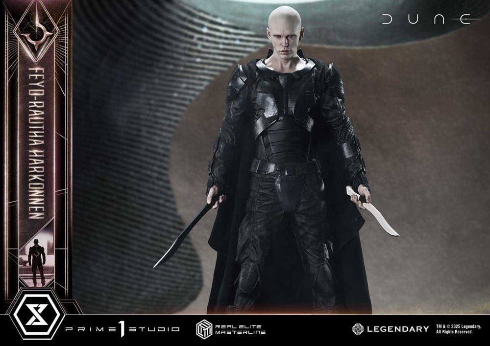 Dune: Part Two Real Elite Masterline Series Statue 1/3 Feyd-Rautha Harkonnen 83 cm  - Preorder - ETA: 25.05.2027
