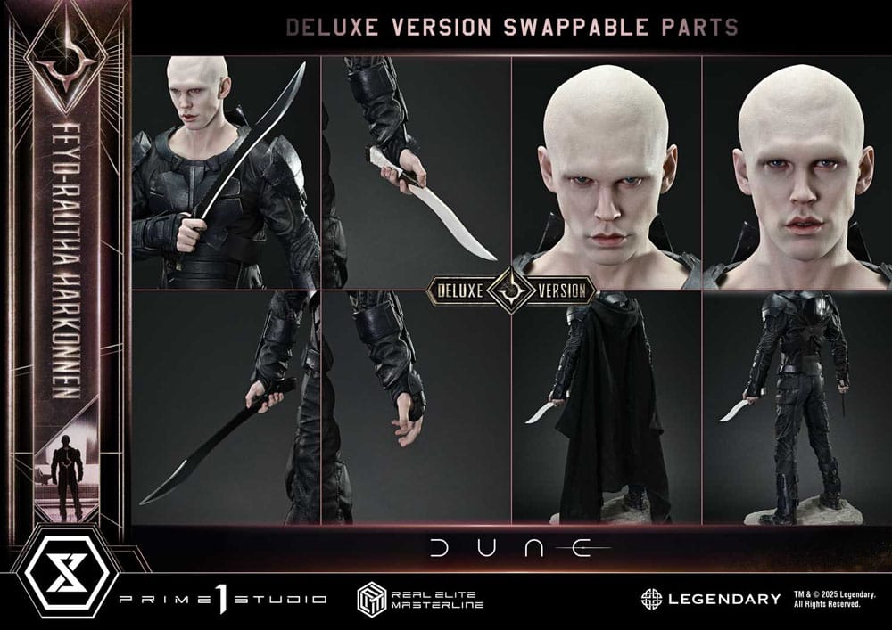 Dune: Part Two Real Elite Masterline Series Statue 1/3 Feyd-Rautha Harkonnen Ultimate Bonus Version 83 cm  - Preorder - ETA: 25.05.2027