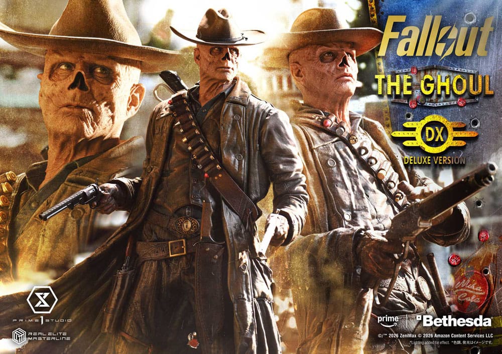 Fallout (TV Series) Real Elite Masterline Series Statue 1/4 The Ghoul Deluxe Version 64 cm      - Preorder - ETA: 25.08.2027