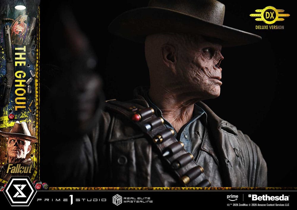 Fallout (TV Series) Real Elite Masterline Series Statue 1/4 The Ghoul Deluxe Version 64 cm      - Preorder - ETA: 25.08.2027
