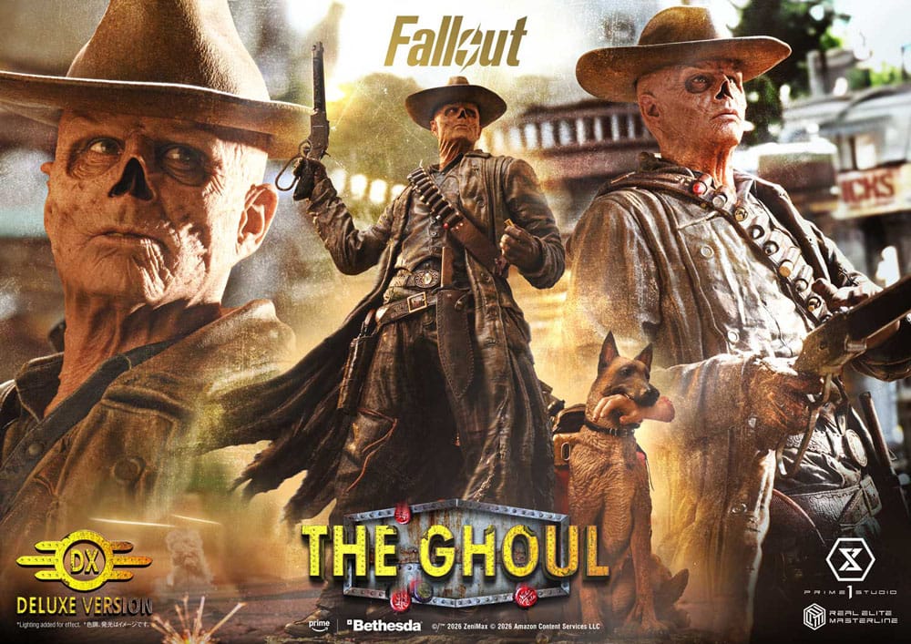 Fallout (TV Series) Real Elite Masterline Series Statue 1/4 The Ghoul Deluxe Version 64 cm      - Preorder - ETA: 25.08.2027