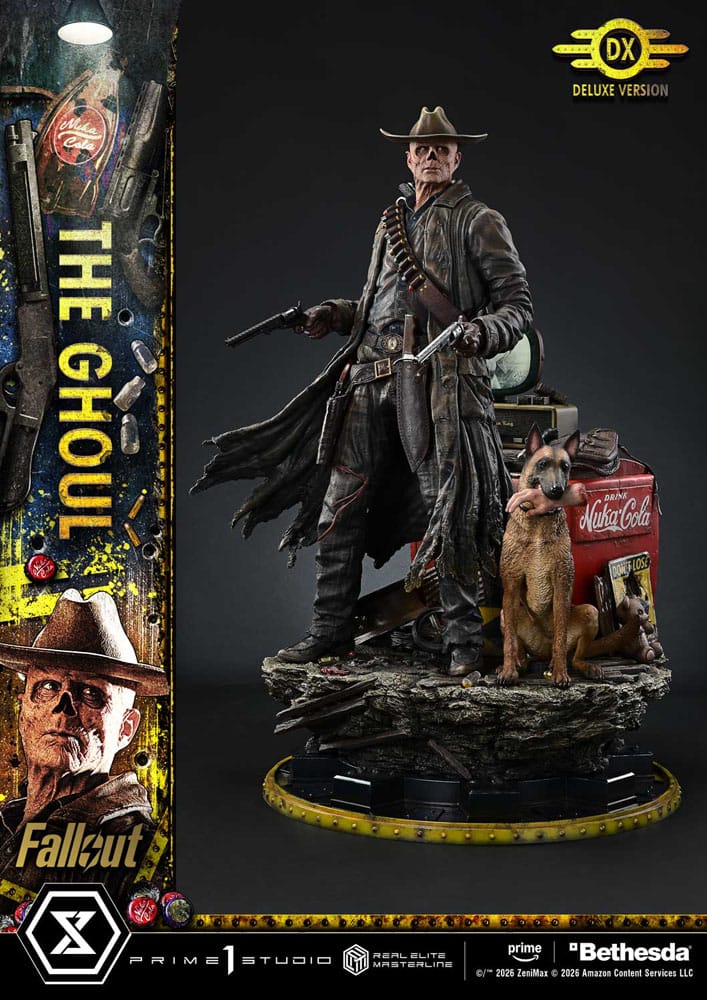 Fallout (TV Series) Real Elite Masterline Series Statue 1/4 The Ghoul Deluxe Version 64 cm      - Preorder - ETA: 25.08.2027
