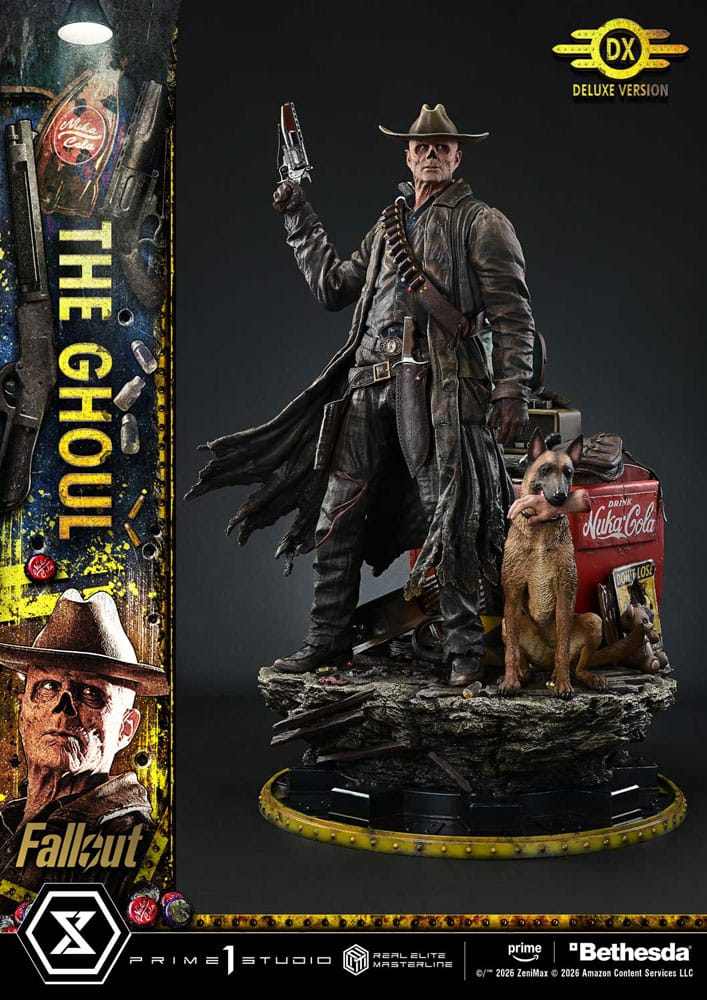 Fallout (TV Series) Real Elite Masterline Series Statue 1/4 The Ghoul Deluxe Version 64 cm      - Preorder - ETA: 25.08.2027