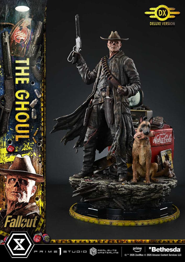 Fallout (TV Series) Real Elite Masterline Series Statue 1/4 The Ghoul Deluxe Version 64 cm      - Preorder - ETA: 25.08.2027