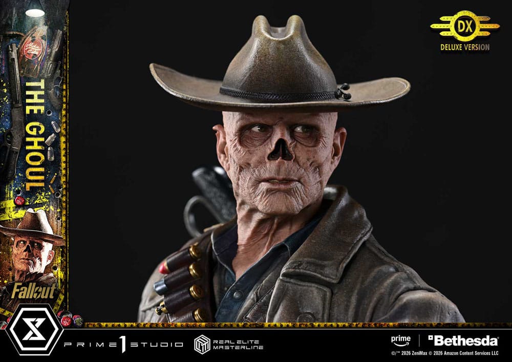 Fallout (TV Series) Real Elite Masterline Series Statue 1/4 The Ghoul Deluxe Version 64 cm      - Preorder - ETA: 25.08.2027