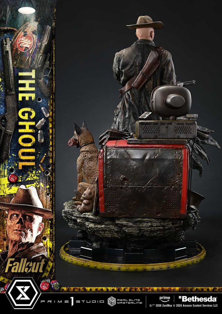 Fallout (TV Series) Real Elite Masterline Series Statue 1/4 The Ghoul Deluxe Version 64 cm      - Preorder - ETA: 25.08.2027