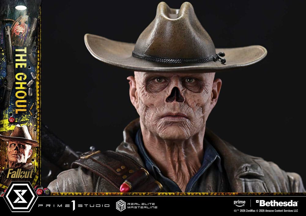 Fallout (TV Series) Real Elite Masterline Series Statue 1/4 The Ghoul Deluxe Version 64 cm      - Preorder - ETA: 25.08.2027
