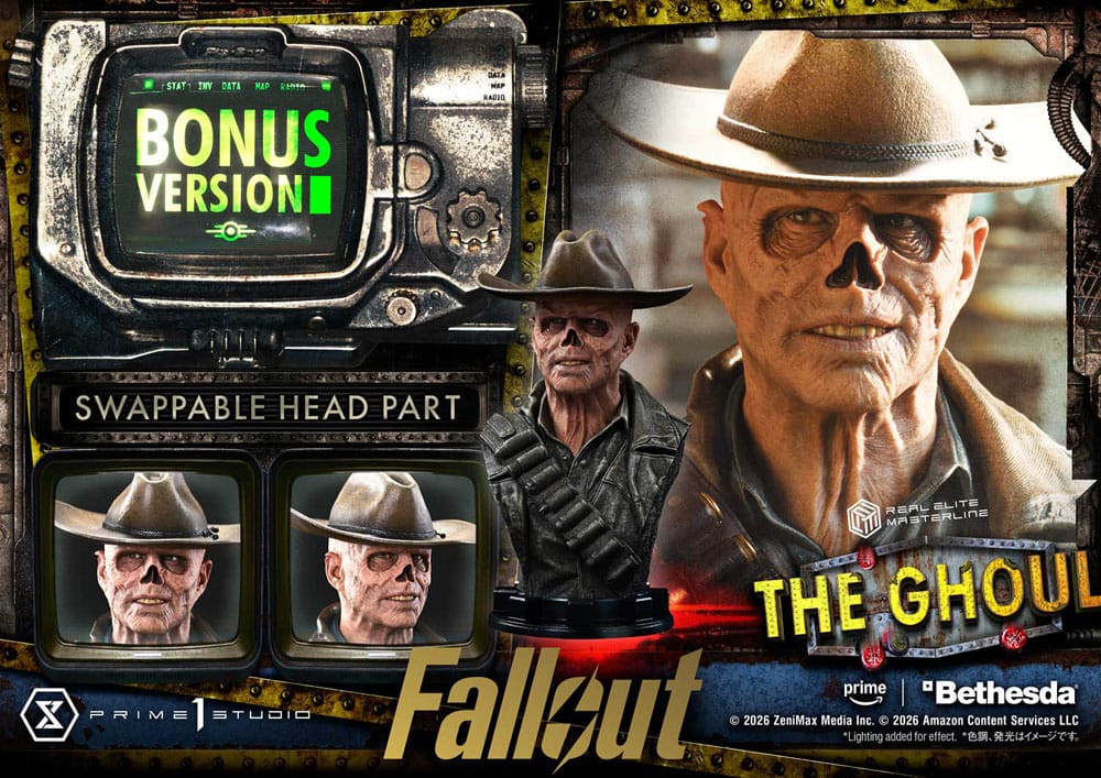 Fallout (TV Series) Real Elite Masterline Series Statue 1/4 The Ghoul DX Bonus Version 64 cm      - Preorder - ETA: 25.08.2027