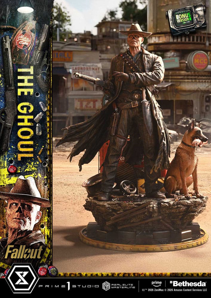 Fallout (TV Series) Real Elite Masterline Series Statue 1/4 The Ghoul DX Bonus Version 64 cm      - Preorder - ETA: 25.08.2027