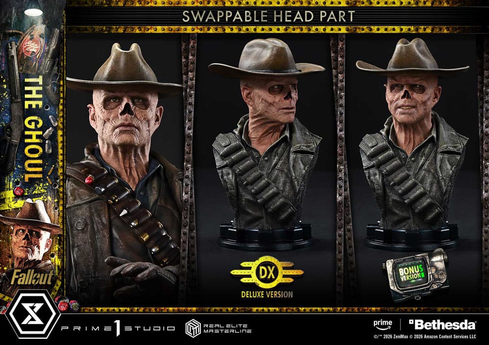 Fallout (TV Series) Real Elite Masterline Series Statue 1/4 The Ghoul DX Bonus Version 64 cm      - Preorder - ETA: 25.08.2027