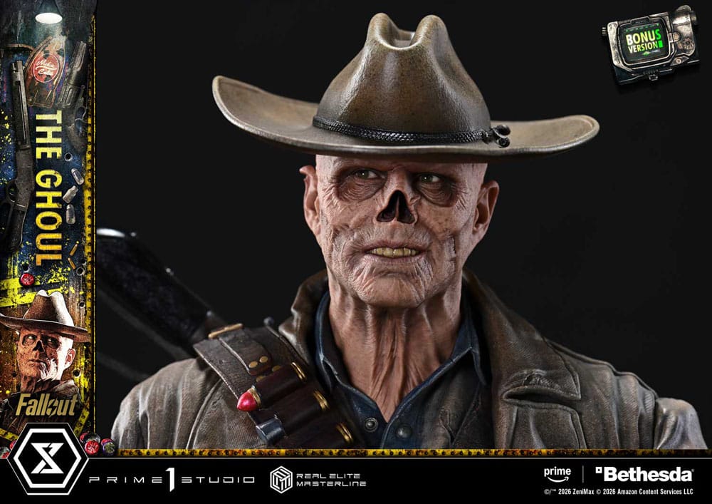 Fallout (TV Series) Real Elite Masterline Series Statue 1/4 The Ghoul DX Bonus Version 64 cm      - Preorder - ETA: 25.08.2027