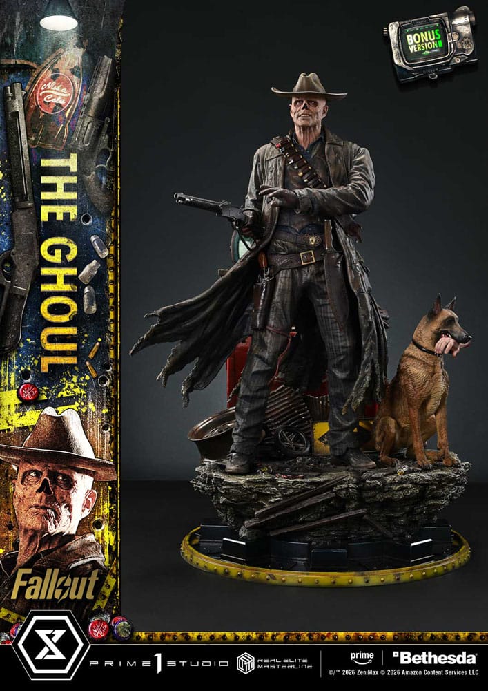Fallout (TV Series) Real Elite Masterline Series Statue 1/4 The Ghoul DX Bonus Version 64 cm      - Preorder - ETA: 25.08.2027
