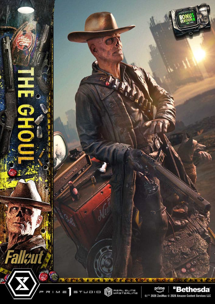 Fallout (TV Series) Real Elite Masterline Series Statue 1/4 The Ghoul DX Bonus Version 64 cm      - Preorder - ETA: 25.08.2027