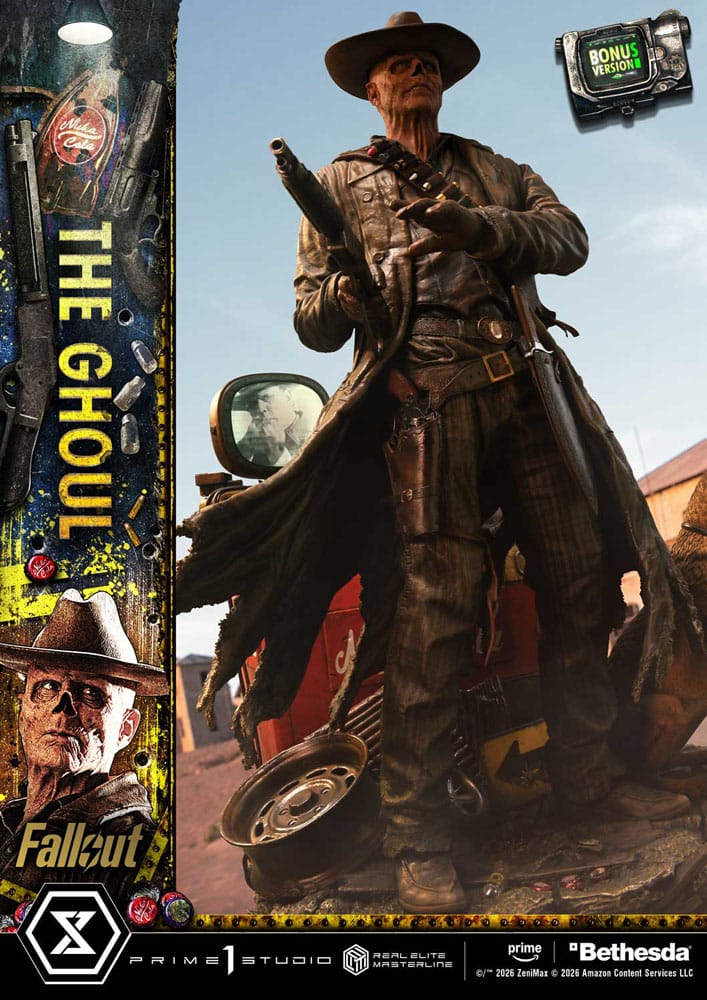 Fallout (TV Series) Real Elite Masterline Series Statue 1/4 The Ghoul DX Bonus Version 64 cm      - Preorder - ETA: 25.08.2027