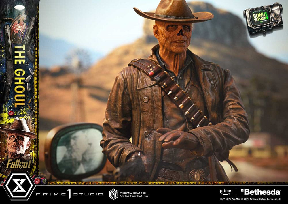 Fallout (TV Series) Real Elite Masterline Series Statue 1/4 The Ghoul DX Bonus Version 64 cm      - Preorder - ETA: 25.08.2027