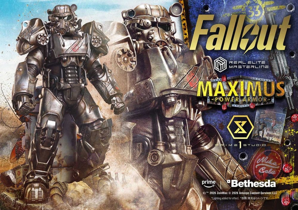 Fallout Real Elite Masterline Statue 1/4 Maximus Power Armor 67 cm - Preorder - ETA: 25.01.2028
