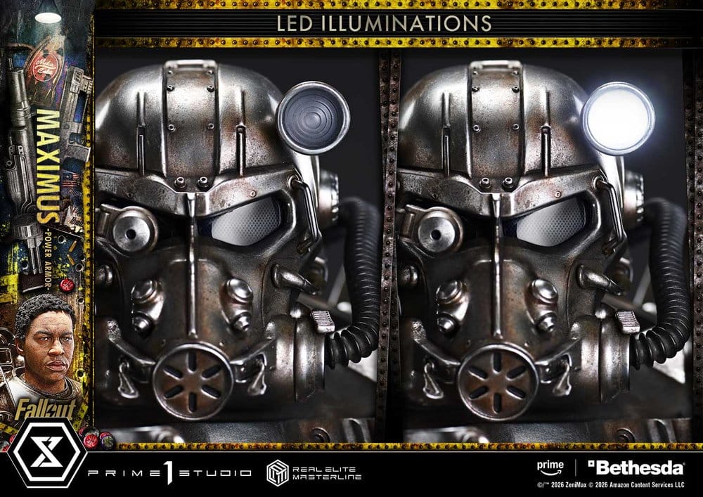 Fallout Real Elite Masterline Statue 1/4 Maximus Power Armor 67 cm - Preorder - ETA: 25.01.2028