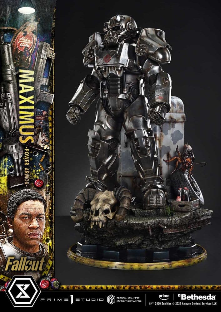 Fallout Real Elite Masterline Statue 1/4 Maximus Power Armor 67 cm - Preorder - ETA: 25.01.2028