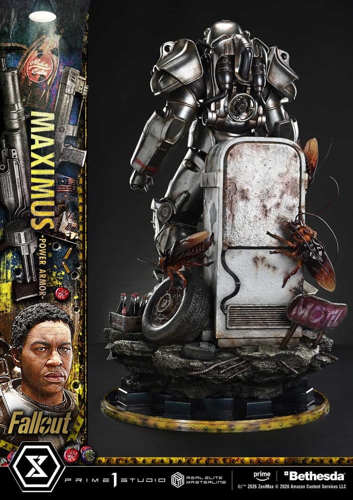 Fallout Real Elite Masterline Statue 1/4 Maximus Power Armor 67 cm - Preorder - ETA: 25.01.2028