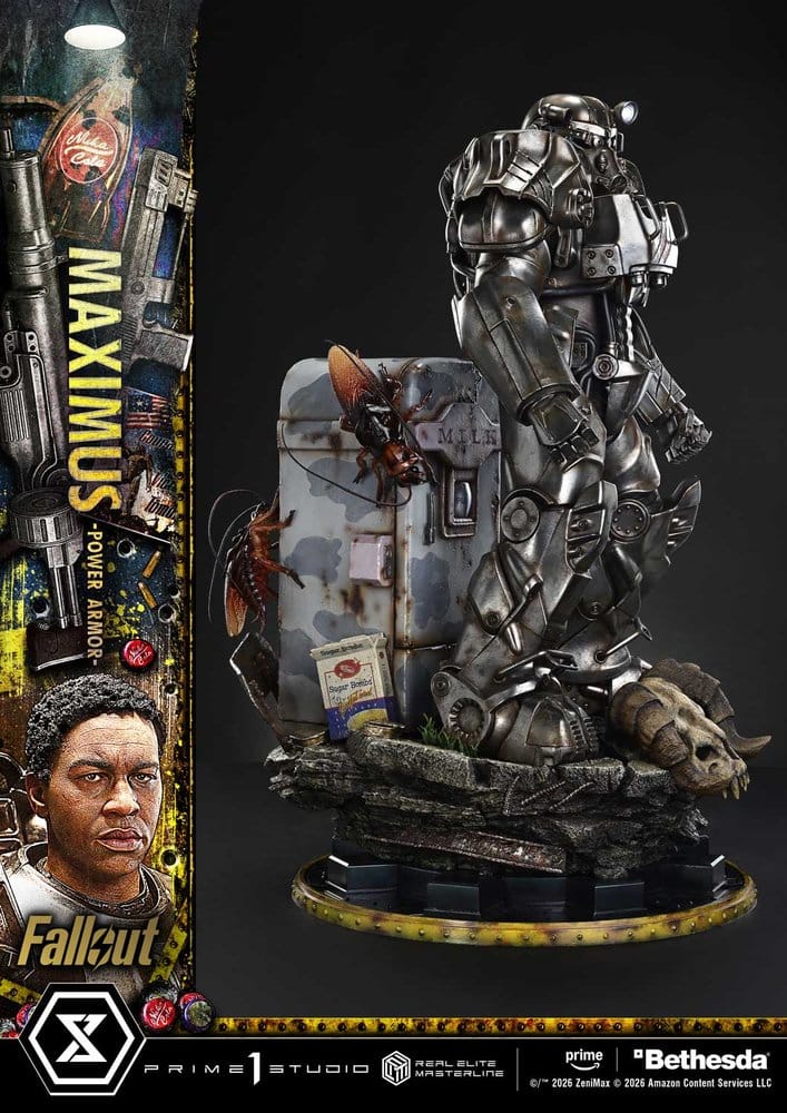 Fallout Real Elite Masterline Statue 1/4 Maximus Power Armor 67 cm - Preorder - ETA: 25.01.2028