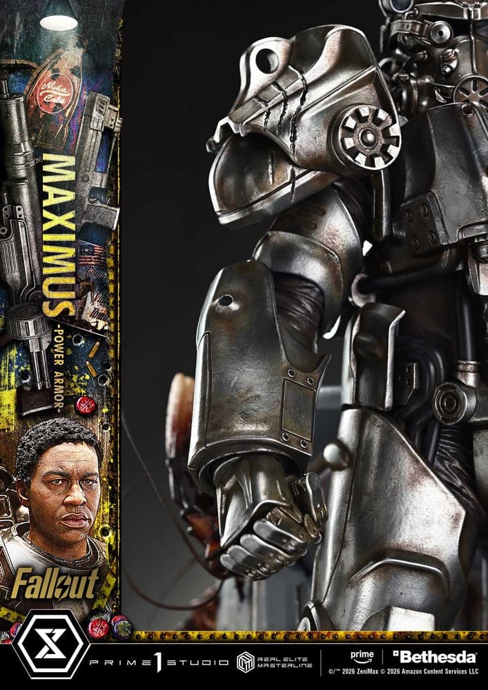 Fallout Real Elite Masterline Statue 1/4 Maximus Power Armor 67 cm - Preorder - ETA: 25.01.2028