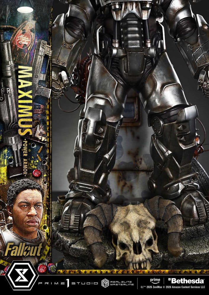 Fallout Real Elite Masterline Statue 1/4 Maximus Power Armor 67 cm - Preorder - ETA: 25.01.2028
