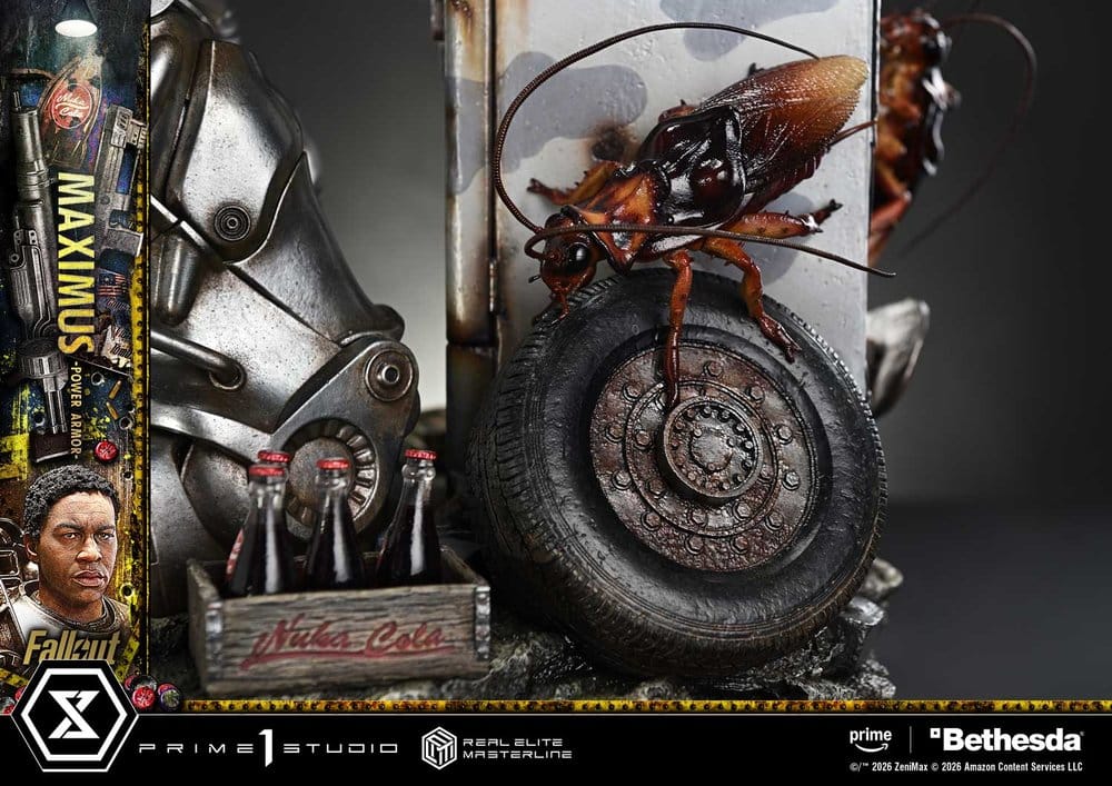 Fallout Real Elite Masterline Statue 1/4 Maximus Power Armor 67 cm - Preorder - ETA: 25.01.2028