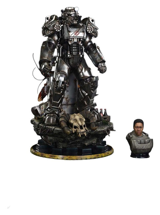 Fallout Real Elite Masterline Statue 1/4 Maximus Power Armor Deluxe Version 67 cm - Preorder - ETA: 25.01.2028