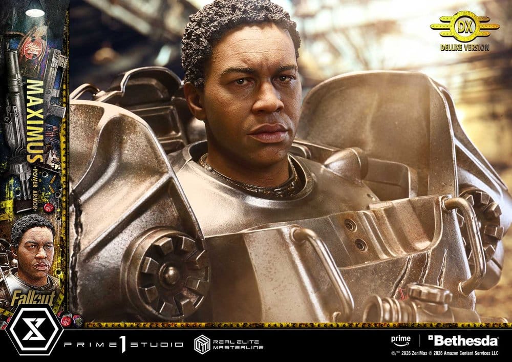 Fallout Real Elite Masterline Statue 1/4 Maximus Power Armor Deluxe Version 67 cm - Preorder - ETA: 25.01.2028