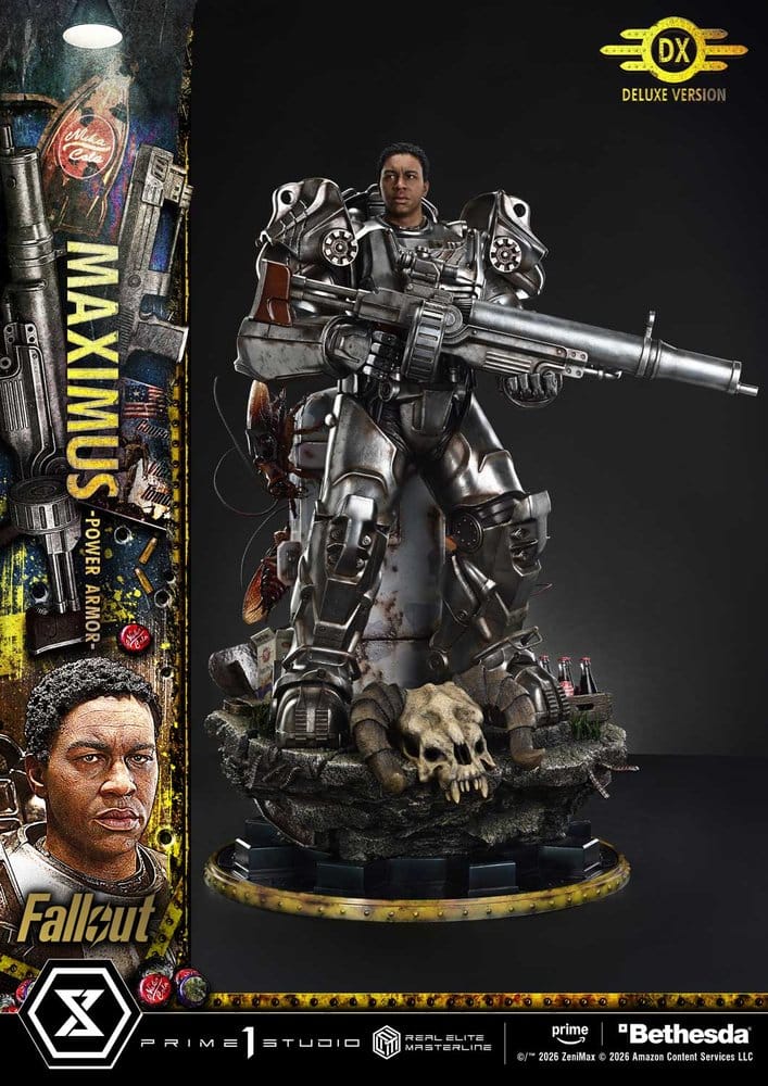 Fallout Real Elite Masterline Statue 1/4 Maximus Power Armor Deluxe Version 67 cm - Preorder - ETA: 25.01.2028