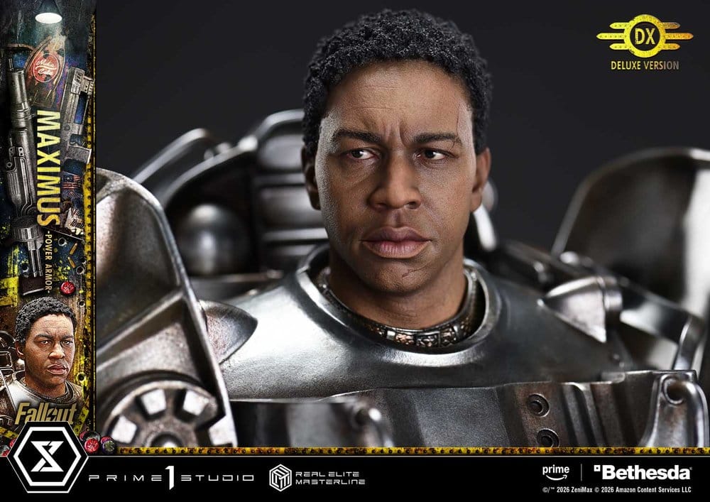 Fallout Real Elite Masterline Statue 1/4 Maximus Power Armor Deluxe Version 67 cm - Preorder - ETA: 25.01.2028