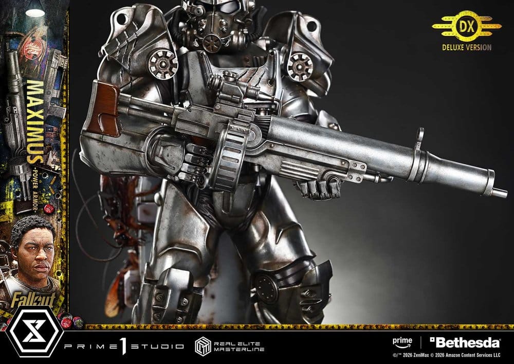 Fallout Real Elite Masterline Statue 1/4 Maximus Power Armor Deluxe Version 67 cm - Preorder - ETA: 25.01.2028