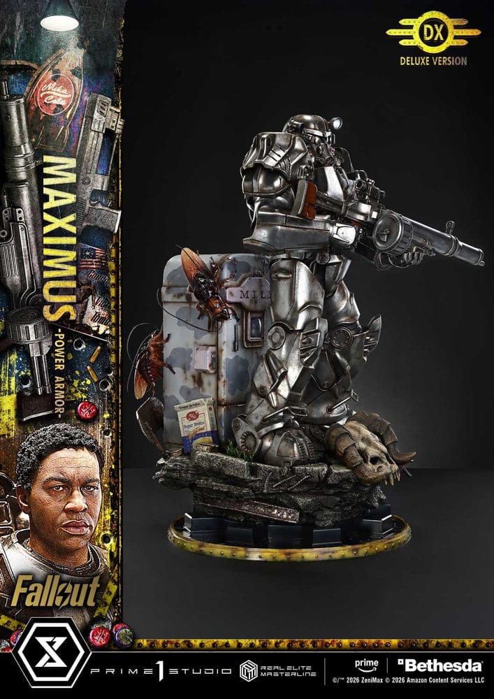 Fallout Real Elite Masterline Statue 1/4 Maximus Power Armor Deluxe Version 67 cm - Preorder - ETA: 25.01.2028