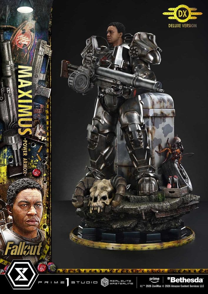 Fallout Real Elite Masterline Statue 1/4 Maximus Power Armor Deluxe Version 67 cm - Preorder - ETA: 25.01.2028