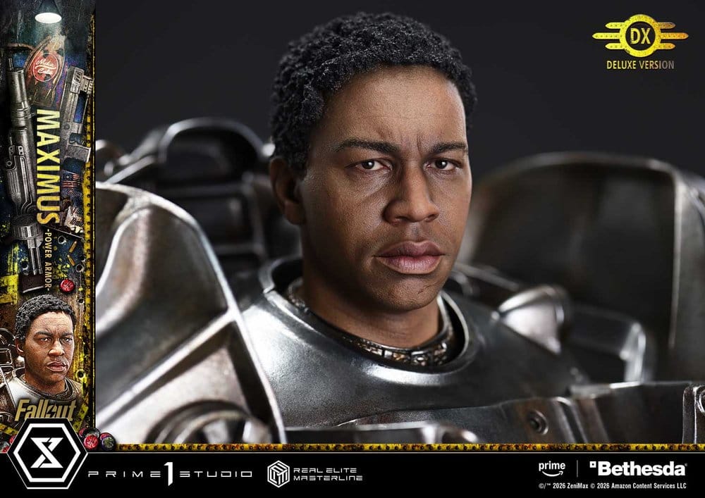 Fallout Real Elite Masterline Statue 1/4 Maximus Power Armor Deluxe Version 67 cm - Preorder - ETA: 25.01.2028
