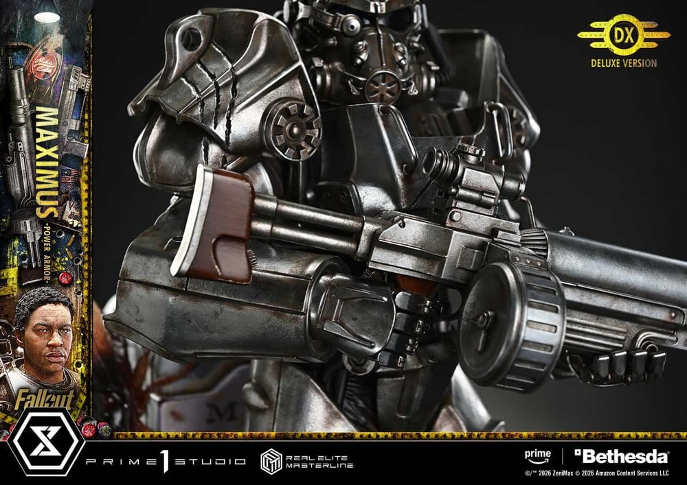 Fallout Real Elite Masterline Statue 1/4 Maximus Power Armor Deluxe Version 67 cm - Preorder - ETA: 25.01.2028