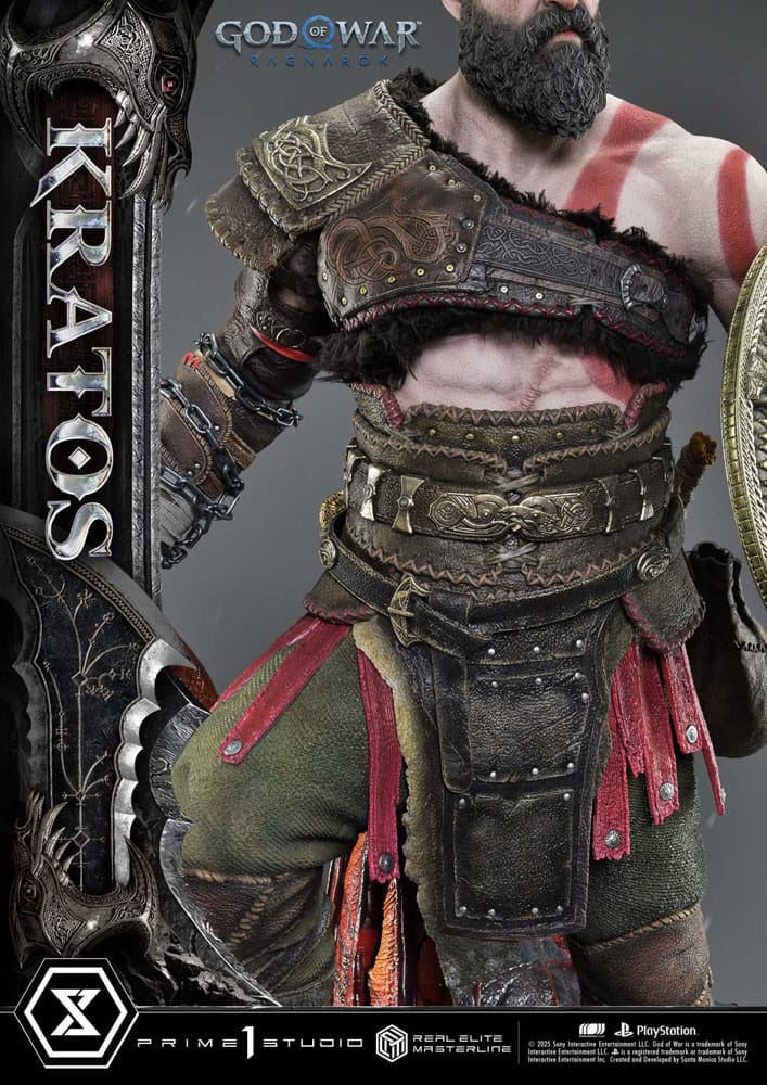 God of War: Ragnarok Real Elite Masterline Series Statue 1/3 Kratos 95 cm                     - Preorder - ETA: 25.09.2026