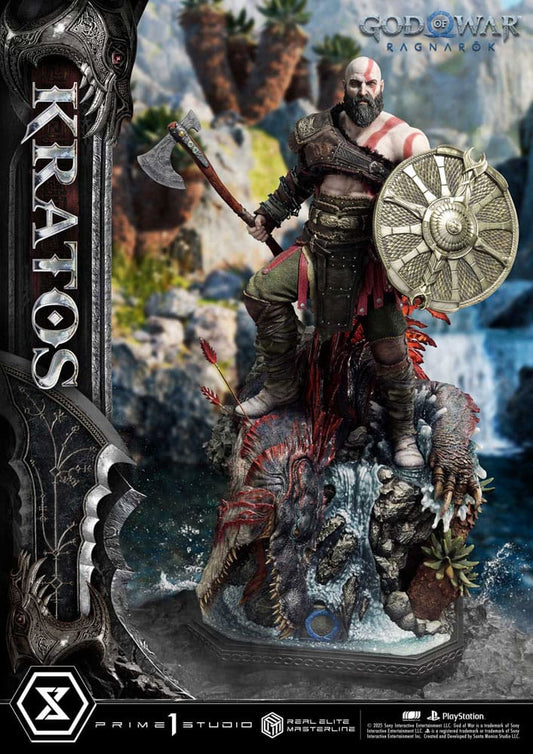 God of War: Ragnarok Real Elite Masterline Series Statue 1/3 Kratos Ultimate Version 95 cm                    - Preorder - ETA: 25.09.2026