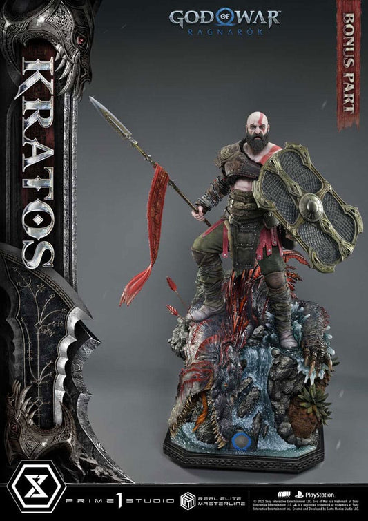 God of War: Ragnarok Real Elite Masterline Series Statue 1/3 Kratos Ultimate Bonus Version 95 cm                  - Preorder - ETA: 25.09.2026
