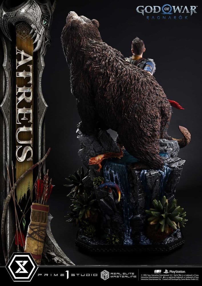 God of War: Ragnarok Real Elite Masterline Statue 1/3 Atreus Deluxe Version 96 cm - Preorder - ETA: 23.06.2028