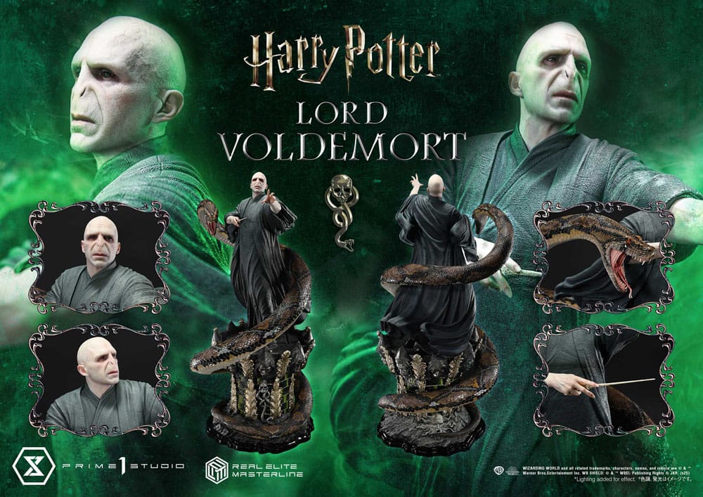 Harry Potter Real Elite Masterline Series Statue 1/4 Lord Voldemort Bonus Version 83 cm      - Preorder - ETA: 25.03.2027