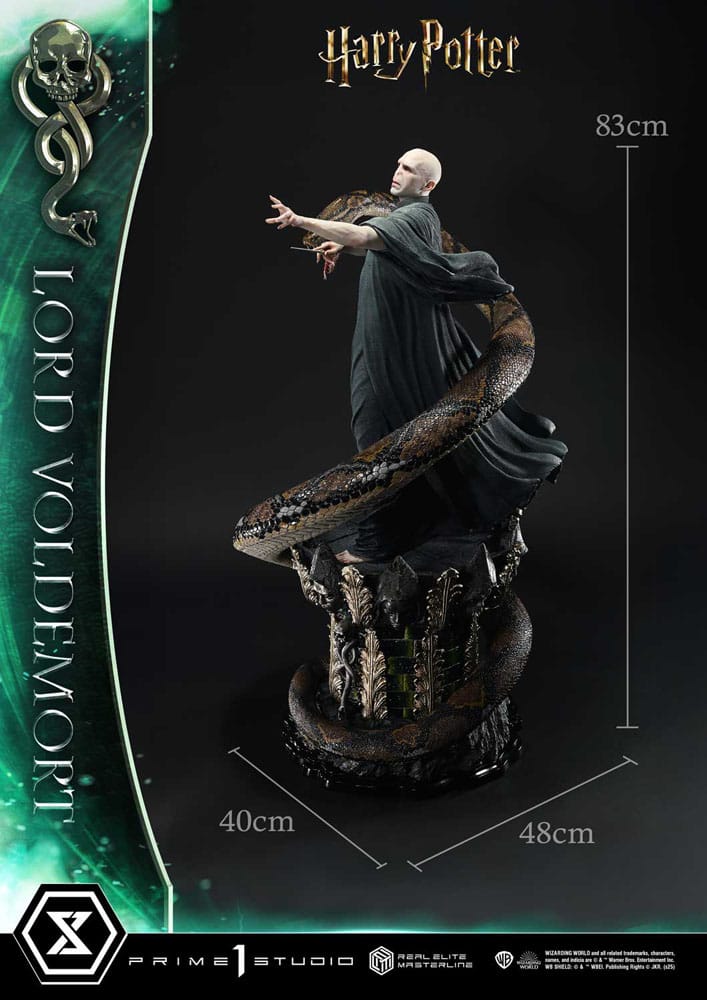 Harry Potter Real Elite Masterline Series Statue 1/4 Lord Voldemort Bonus Version 83 cm     - Preorder - ETA: 25.03.2027