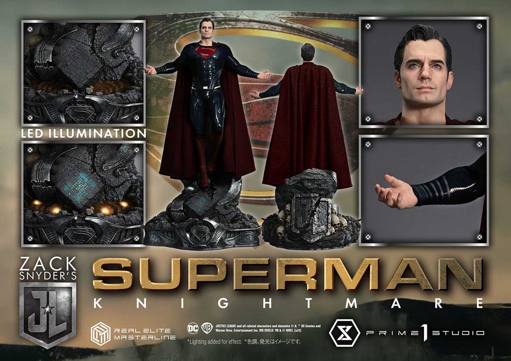 Zack Snyder's Justice League Real Elite Masterline Series Statue 1/3 Superman Knightmare Color Edition 95 cm                    - Preorder - ETA: 25.09.2026