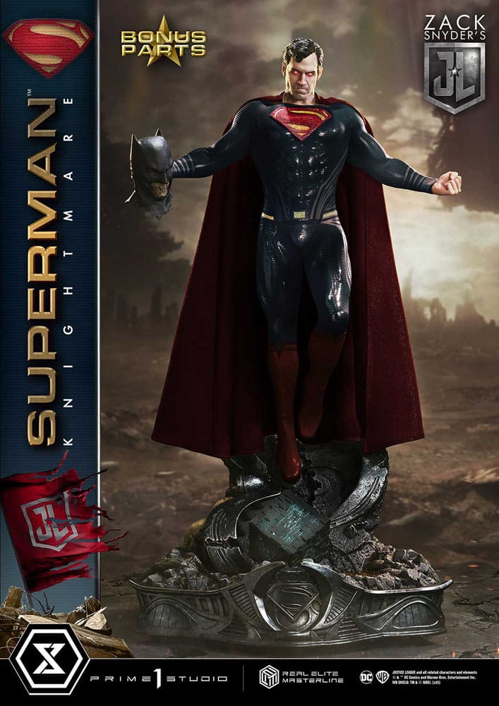 Zack Snyder's Justice League Real Elite Masterline Series Statue 1/3 Superman Knightmare Color Edition Deluxe Bonus Ver. 95 cm                   - Preorder - ETA: 25.09.2026