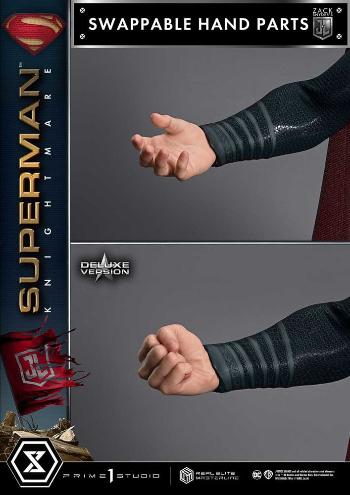 Zack Snyder's Justice League Real Elite Masterline Series Statue 1/3 Superman Knightmare Color Edition Deluxe Bonus Ver. 95 cm                   - Preorder - ETA: 25.09.2026