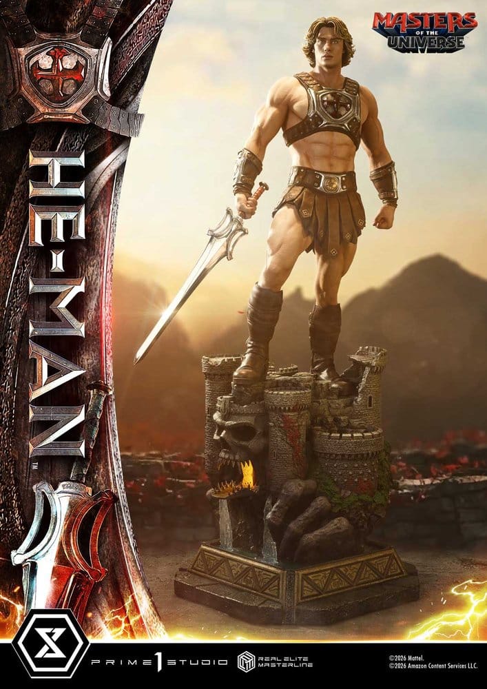 Masters of the Universe (2026 Film) Real Elite Masterline Series Statue 1/3 He-Man 93 cm - Preorder - ETA: 24.03.2028