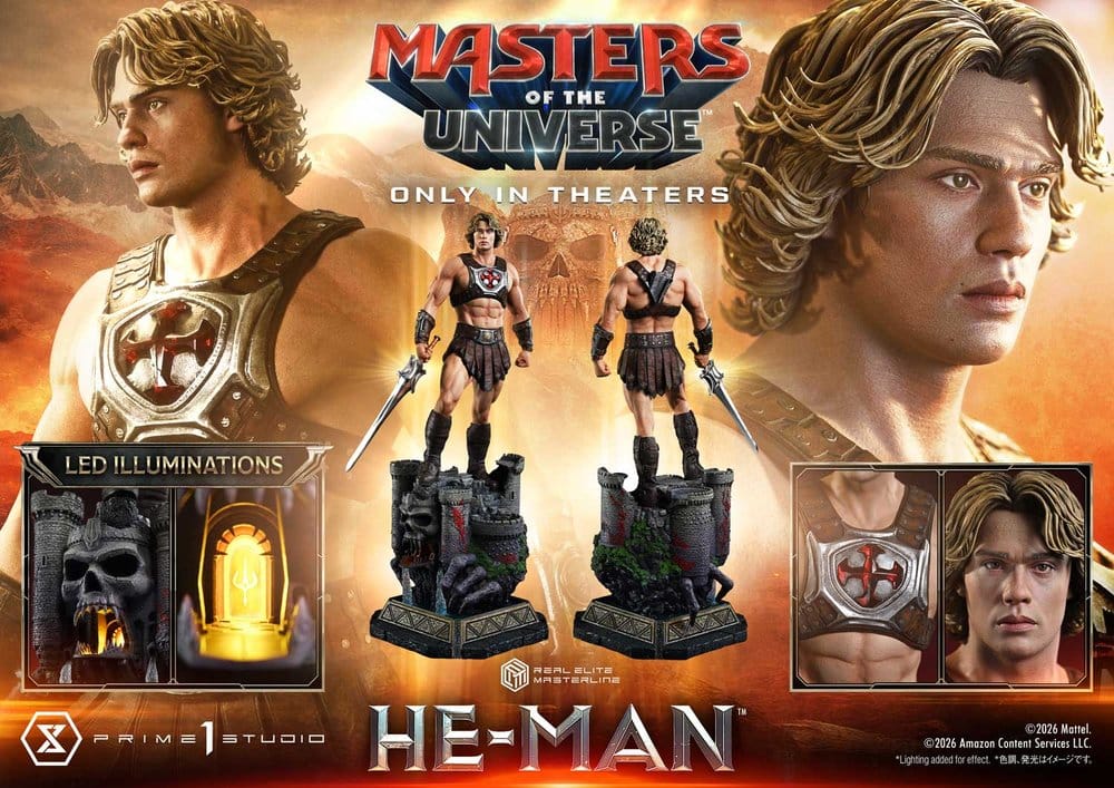 Masters of the Universe (2026 Film) Real Elite Masterline Series Statue 1/3 He-Man 93 cm - Preorder - ETA: 24.03.2028