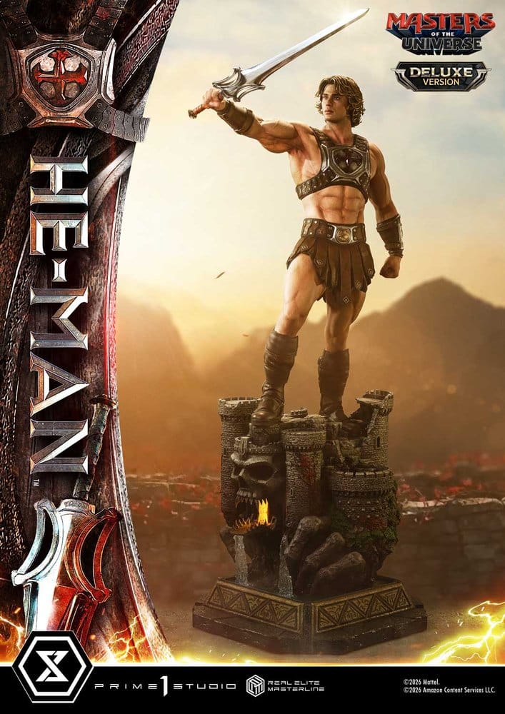 Masters of the Universe (2026 Film) Real Elite Masterline Series Statue 1/3 He-Man Deluxe Version 117 cm - Preorder - ETA: 24.03.2028